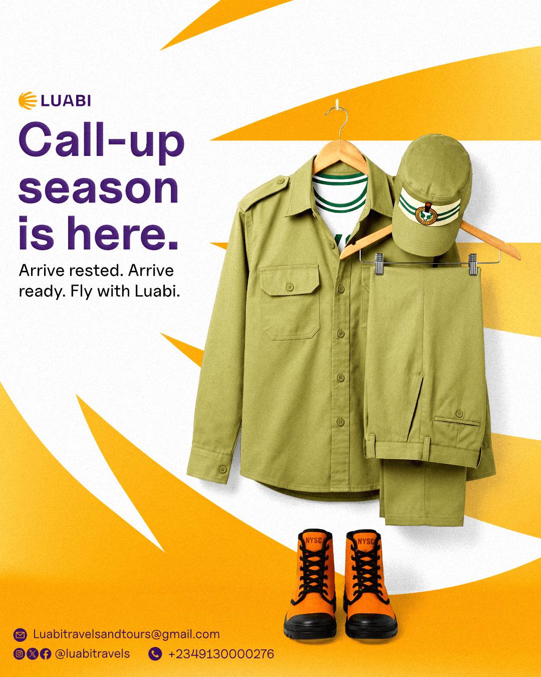 KOPA FLY NYSC travel campaign 1