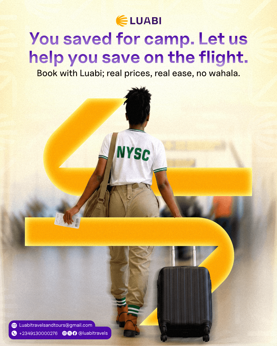 KOPA FLY NYSC travel campaign 3